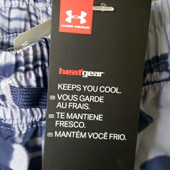 NWT girls YMD Under Armour girls grey shorts - Picture 10 of 10